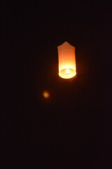 lantern in the dark