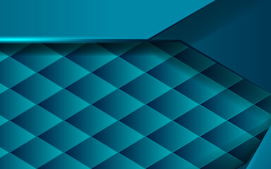 luxury abstract premium blue vector background with blue line.Overlap layers with paper effect. digital template. Realistic light effect .vector illustration.