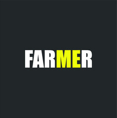 Farmer Funny Things About Me Farm Gardener Gift new design vector illustrator