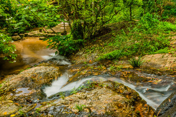 View from top of waterfall