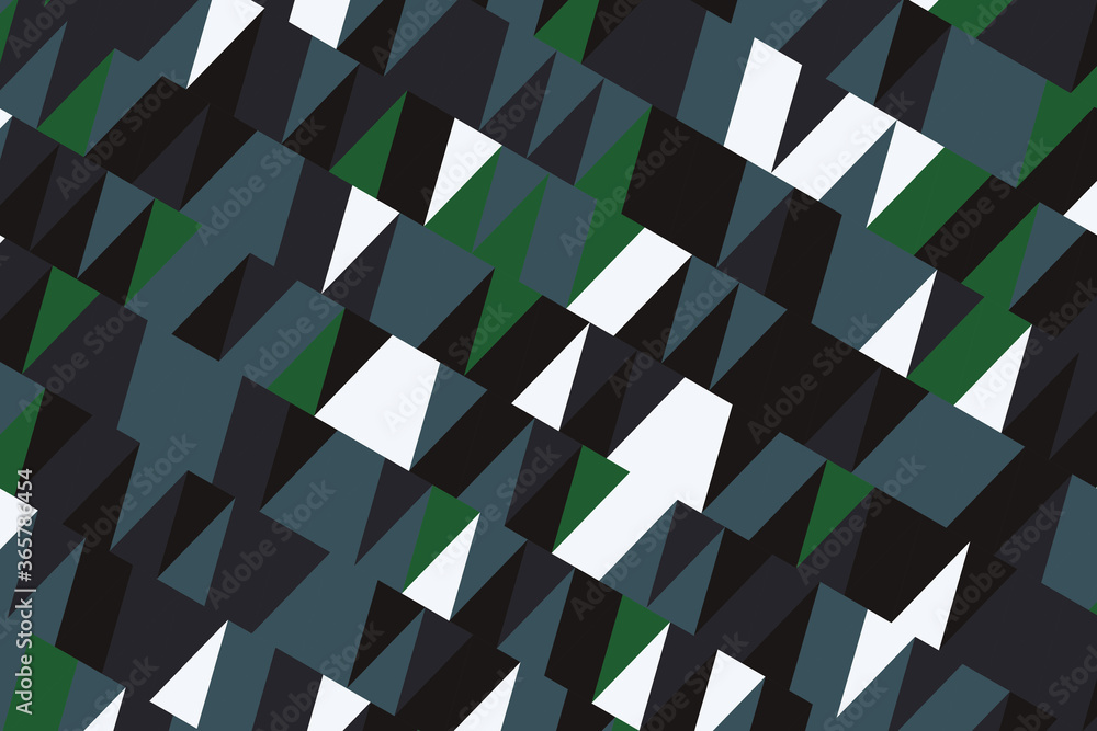 Aufkleber abstract multicolor background filled with colorful triangles. modern geometric pattern for websites