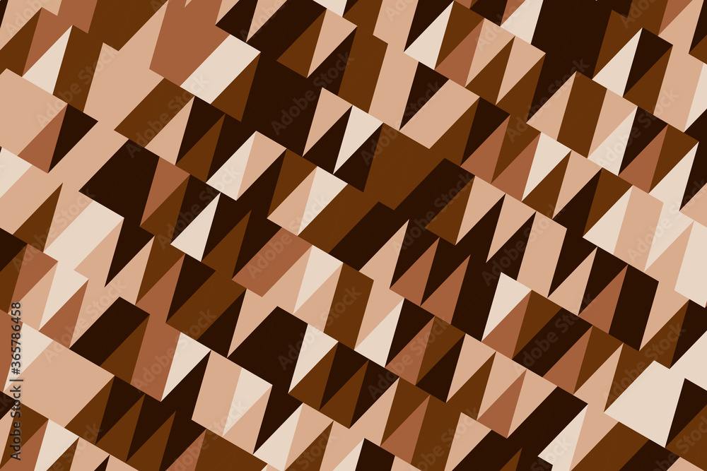 Poster abstract multicolor background filled with colorful triangles. modern geometric pattern for websites