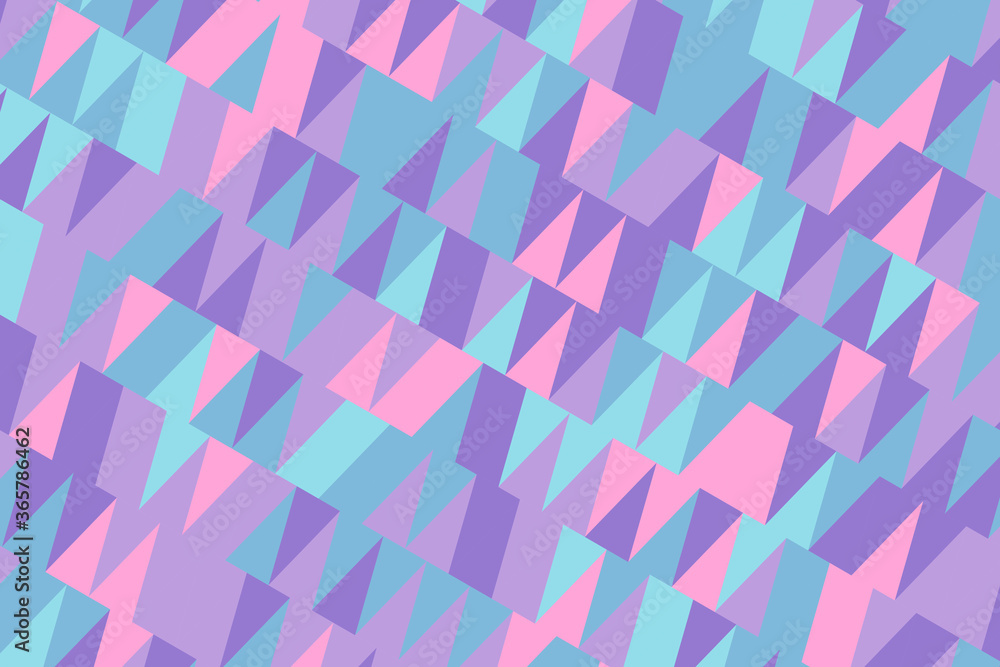 Aufkleber abstract multicolor background filled with colorful triangles. modern geometric pattern for websites