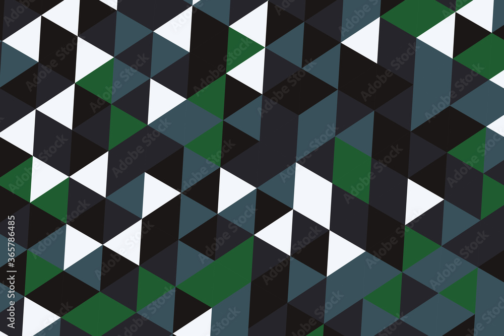Aufkleber abstract multicolor background filled with colorful triangles. modern geometric pattern for websites