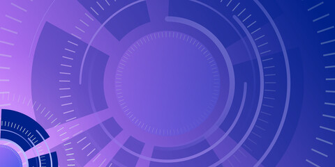 Obraz premium UI HUD screen tech system innovation concept background template. vector illustration