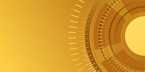 Orange yellow black brown gradient geometric shape presentation background