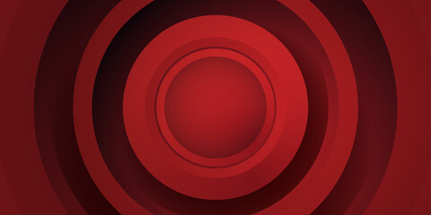 red and gray abstract waves background vector and copy space