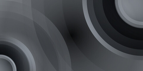 Black metal grey gray neutral carbon 3D shadow layered abstract background modern minimalist for presentation design. Suit for business, corporate, institution, party, festive, seminar, and talks.