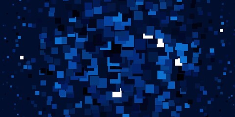 Light BLUE vector backdrop with rectangles. New abstract illustration with rectangular shapes. Modern template for your landing page.