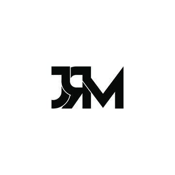 jrm letter original monogram logo design