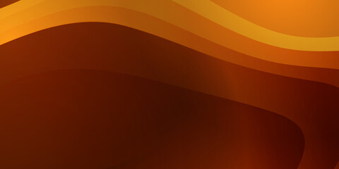 Abstract 3d orange black yellow presentation background with blank space of paper layer style