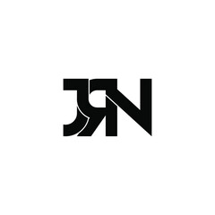 jrn letter original monogram logo design