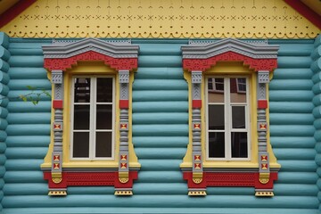 Dwa okna cerkiewne okna © Jerzy
