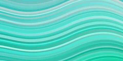 Light Green vector pattern with lines. Colorful illustration in abstract style with bent lines. Template for your UI design.