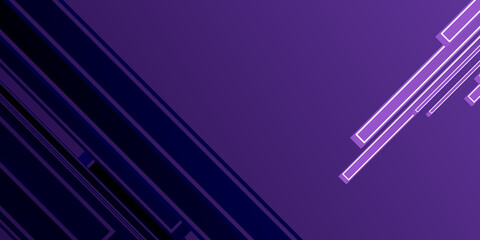 Polygon rectangle in purple white vector gradient presentation background