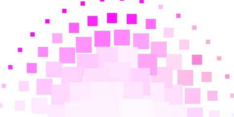 Light Purple, Pink vector template in rectangles. Rectangles with colorful gradient on abstract background. Best design for your ad, poster, banner.