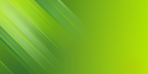 Abstract modern green lines presentation background vector illustration
