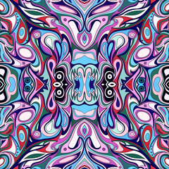 Vector abstract seamless pattern