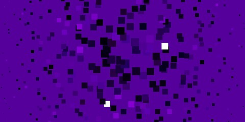 Light Purple vector texture in rectangular style. New abstract illustration with rectangular shapes. Template for cellphones.