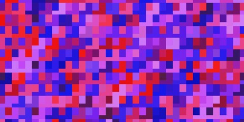 Light Blue, Red vector background with rectangles. Colorful illustration with gradient rectangles and squares. Best design for your ad, poster, banner.