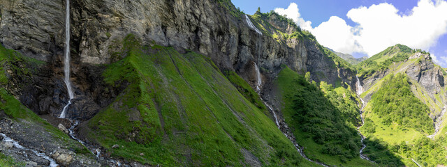 Schweiz Weisstannental Wandern