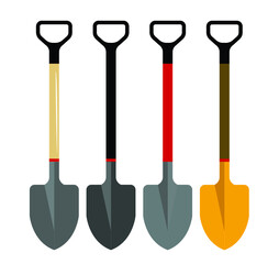 Shovel vector