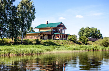 Obraz premium incredible beauty of the nature of the Urals, the banks of the Chusovaya river