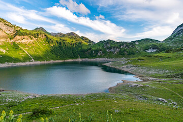 Fantastic hike in the Lechquellen Mountains in Vorarlberg Austria