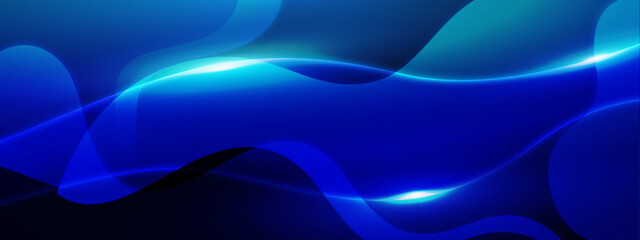 Fototapeta premium futuristic technology lines background with light effect
