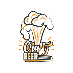 craft beer festival, beer foam