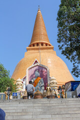 TEMPLE PHRA PATHOM CHEDI - NAKHON PATHOM - THAILANDE