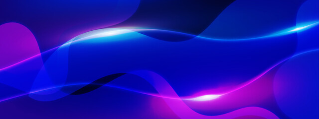 futuristic technology lines background with light effect