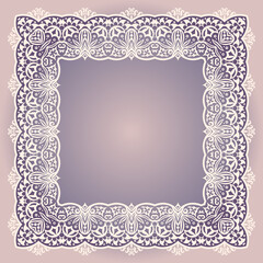 Vector floral ethnic ornamental illustration