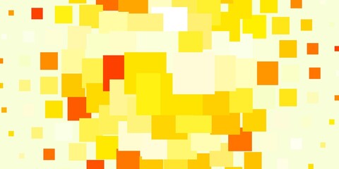 Light Orange vector backdrop with rectangles. Modern design with rectangles in abstract style. Design for your business promotion.