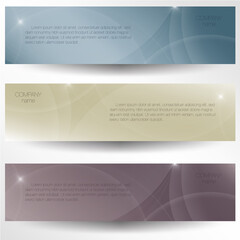 Modern Corporate Design Banners - vector set