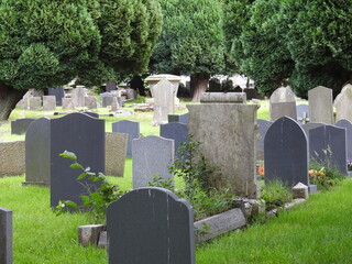 Warwickshire graveyard