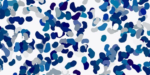 Light green vector template with abstract forms.