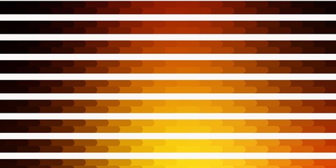 Dark Orange vector texture with lines. Gradient abstract design in simple style with sharp lines. Pattern for websites, landing pages.