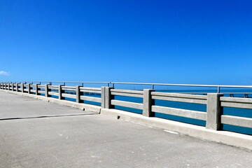 Seven Mile Bridge in Key West, Florida