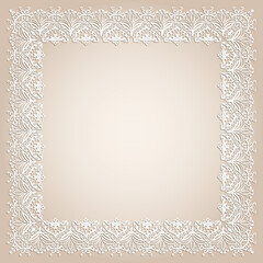 Vector abstract decorative floral ethnic ornamental illustration