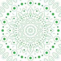 Mandala. Round Ornament Pattern.