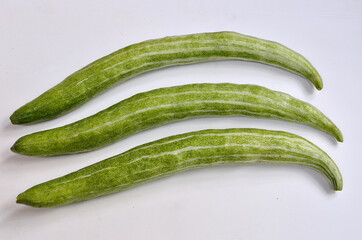 Snake gourd with background
