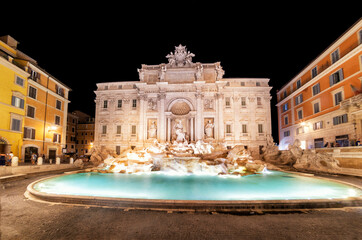 Fototapeta premium Fontana di Trevi in Rom