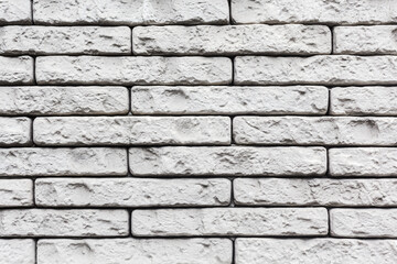 White stone wall texture. Abstract masonry background