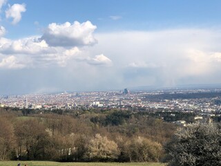 Fototapeta premium Blick über Wien