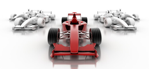 Automotive industry concepts, original 3d rendering