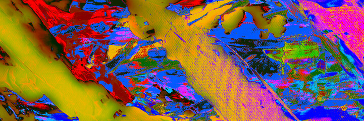 Green Ink Texture. Blue Distressed Graffiti.