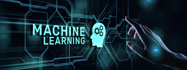 Machine Deep learning algorithms, Artificial intelligence, AI, Automation and modern technology in...