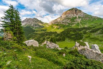 Fantastic hike in the Lechquellen Mountains in Vorarlberg Austria