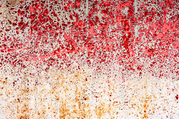 Fototapeta premium Metal texture with scratches and cracks which can be used as a background